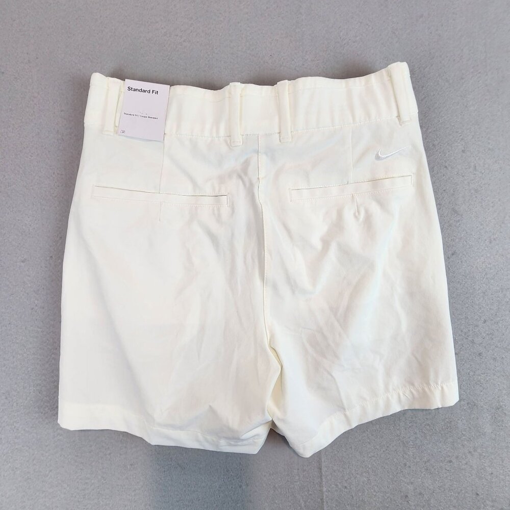 Nike Golf Victory 5" Shorts High Rise Standard Fit White Preppy Dri-fit Shorts S - Picture 2 of 13